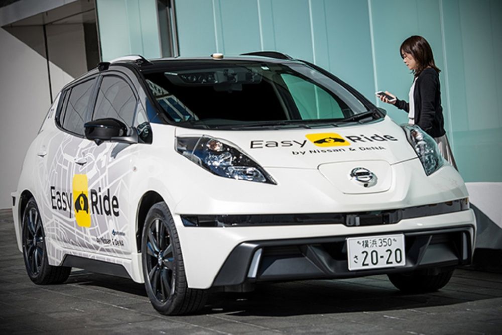น่าลองใช้! Nissan เปิดตัวบริการแท็กซี่ไร้คนขับในญี่ปุ่น