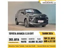 2024 Toyota Avanza 1.5 G MPV Matic Abu Mobil Keluarga Sejuta Umat Harga Terbaik Like New