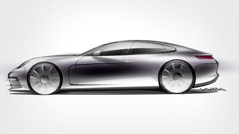 2017 Porsche Panamera Teased Ahead of Paris Debut