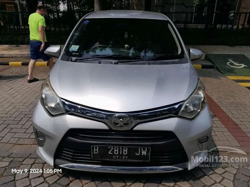 Jual Mobil Toyota Calya 2017 G 1.2 di Sumatera Selatan Automatic MPV Silver Rp 111.000.000