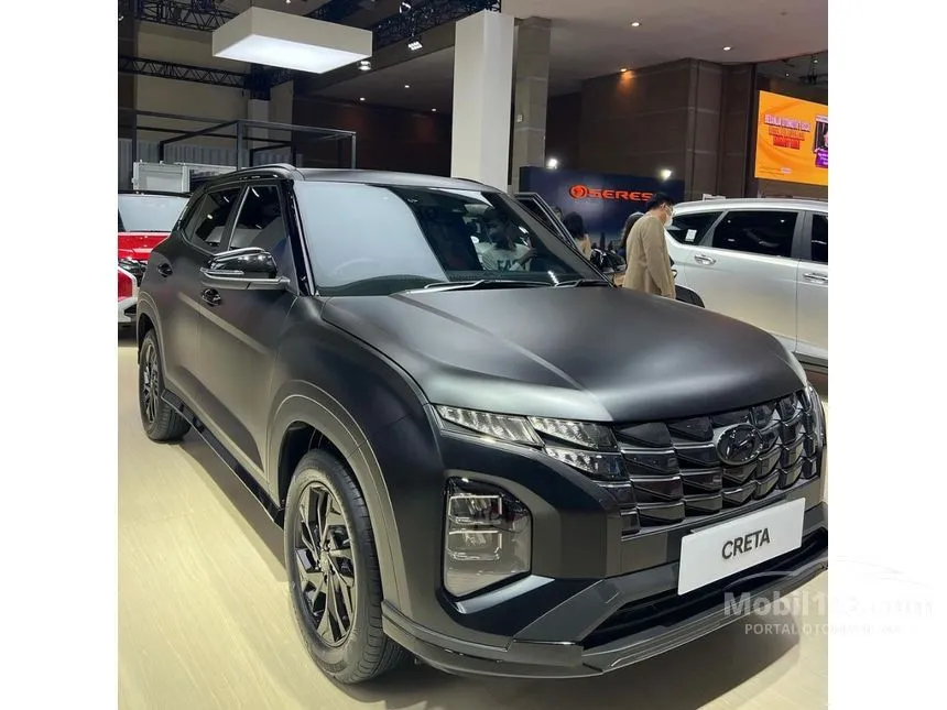 Jual Mobil Hyundai Creta 2024 Alpha 1.5 di Jawa Barat Automatic Wagon Hitam Rp 377.540.000