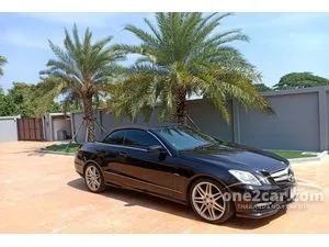 2012 Mercedes-Benz E200 1.8 Sport BlueEFFICIENCY Convertible