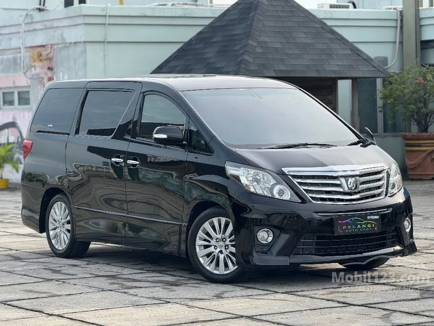 Jual Mobil Toyota Alphard 2013 SC 2.4 di DKI Jakarta Automatic MPV Hitam Rp 280.000.000