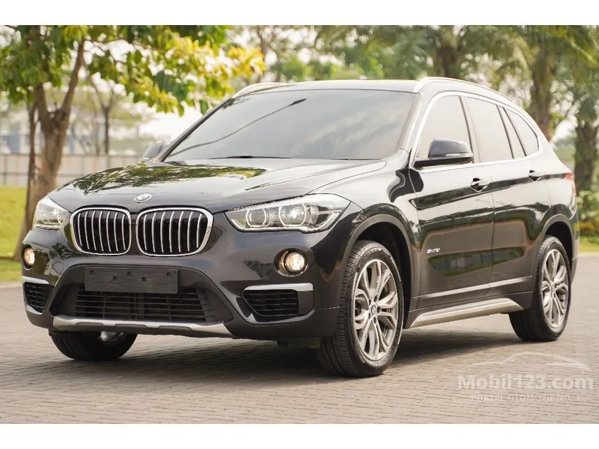 Jual Mobil BMW X1 2018 sDrive18i xLine 1.5 di Banten Automatic SUV Hitam Rp 358.000.000