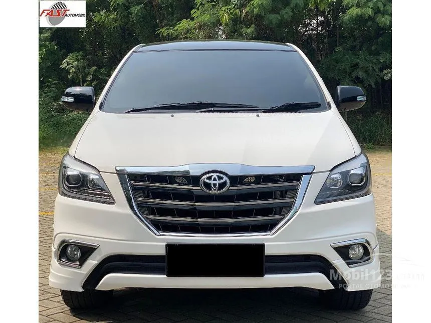 Jual Mobil Toyota Kijang Innova 2015 V Luxury 2.0 di DKI Jakarta Manual MPV Putih Rp 188.000.000