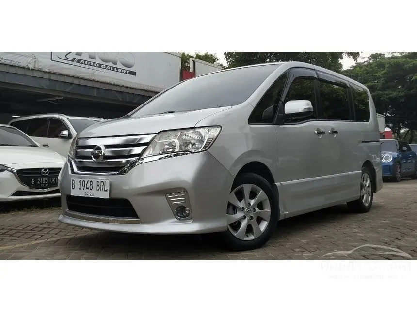 Jual Mobil Nissan Serena 2013 Highway Star 2.0 di DKI Jakarta Automatic MPV Silver Rp 160.000.000