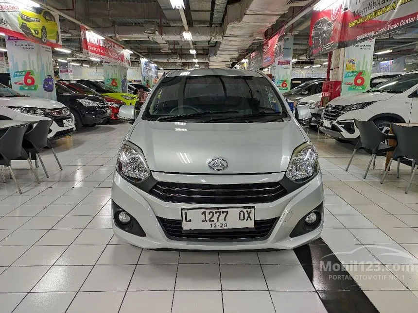 Jual Mobil Daihatsu Ayla 2018 X 1.0 di Jawa Timur Manual Hatchback Silver Rp 105.000.000