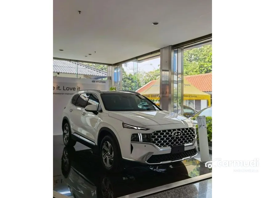 Jual Mobil Hyundai Santa Fe 2024 Signature 2.5 di DKI Jakarta Automatic SUV Putih Rp 671.000.000