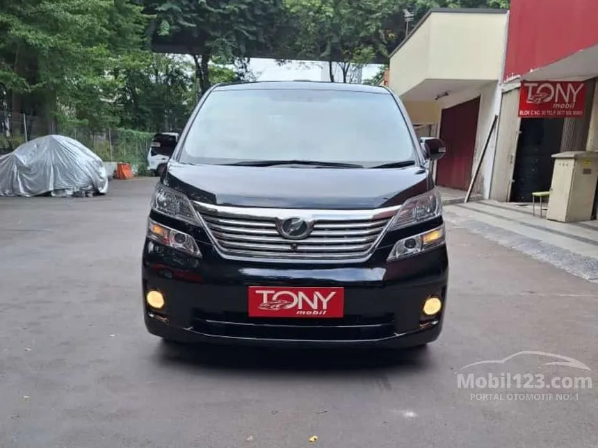 Jual Mobil Toyota Vellfire 2011 V 2.4 di DKI Jakarta Automatic Van Wagon Hitam Rp 223.000.000