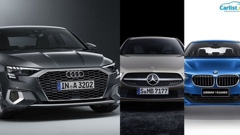 The All-New Audi A3 Sedan Vs Mercedes-Benz A-Class Sedan VS BMW 1 Series Sedan