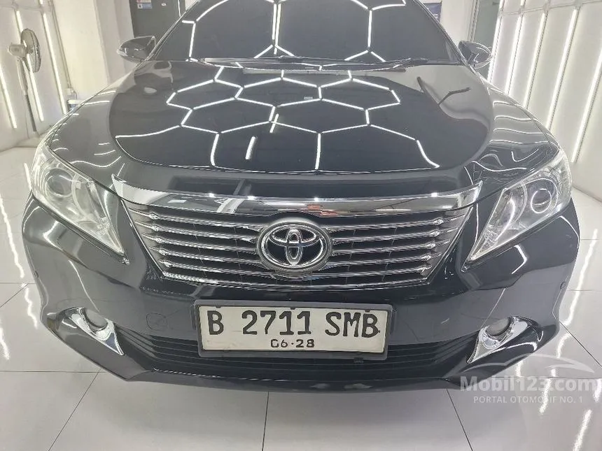 Jual Mobil Toyota Camry 2014 V 2.5 di DKI Jakarta Automatic Sedan Hitam Rp 195.000.000