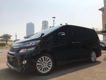 TOYOTA VELLFIRE ZG 2014 BLACK ON BLACK TDP 75JT