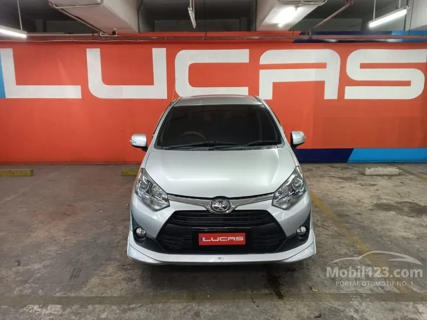Jual Mobil Toyota Agya 2019 TRD 1.2 di DKI Jakarta Manual Hatchback Silver Rp 108.000.000