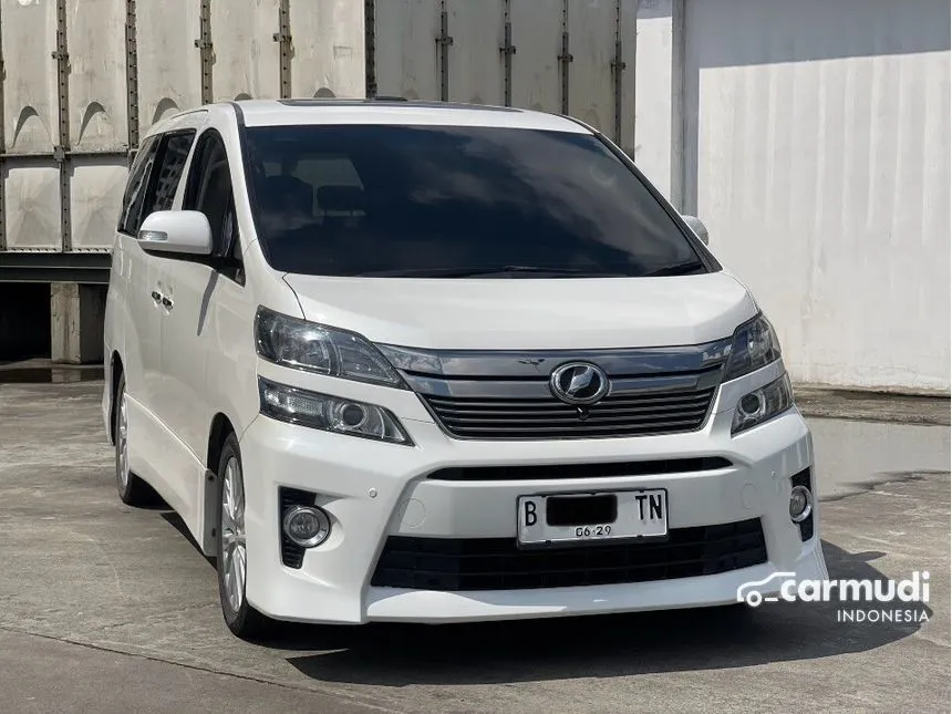 Jual Mobil Toyota Vellfire 2014 ZG 2.4 di DKI Jakarta Automatic Van Wagon Putih Rp 409.000.000