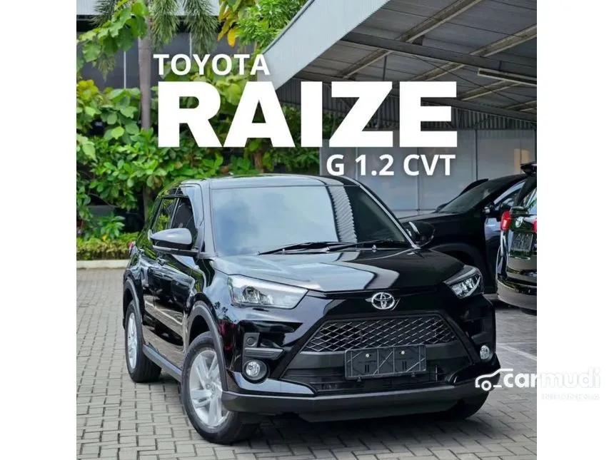 Jual Mobil Toyota Raize 2025 G (1 Tone) 1.2 di DKI Jakarta Automatic SUV Hitam Rp 234.100.000