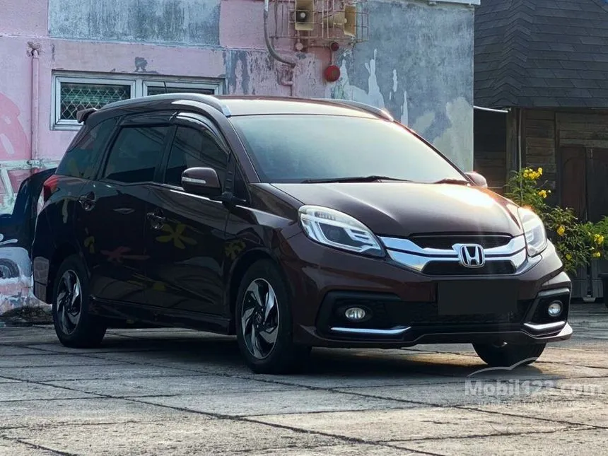 Jual Mobil Honda Mobilio 2015 RS 1.5 di DKI Jakarta Automatic MPV Coklat Rp 155.000.000