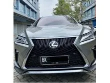 2018 Lexus RX300 2.0 F-Sport SUV Grey On Black Low KM Mobil Mulus No Cacat