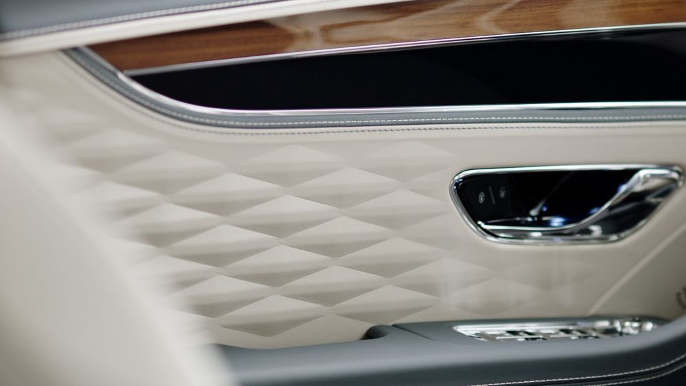 All-New Bentley Flying Spur Will Be The World's First Car With 3D Leather Upholstery