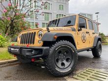 2014 Jeep Wrangler 3.6 Rubicon SUV Nik2014 Ivory Brown On Black Km30rb Antik Axel Lock Sway Bar 4Doors #AUTOHIGH #BEST DEAL