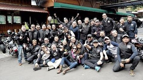Komunitas Sportster Indonesia Gelar Touring ke Lembang