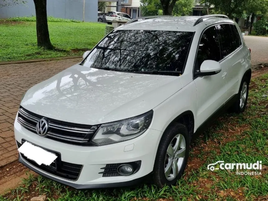 Jual Mobil Volkswagen Tiguan 2015 TSI 1.4 di Banten Automatic SUV Putih Rp 159.000.000