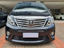 Toyota Alphard SC CBU Japan 2012