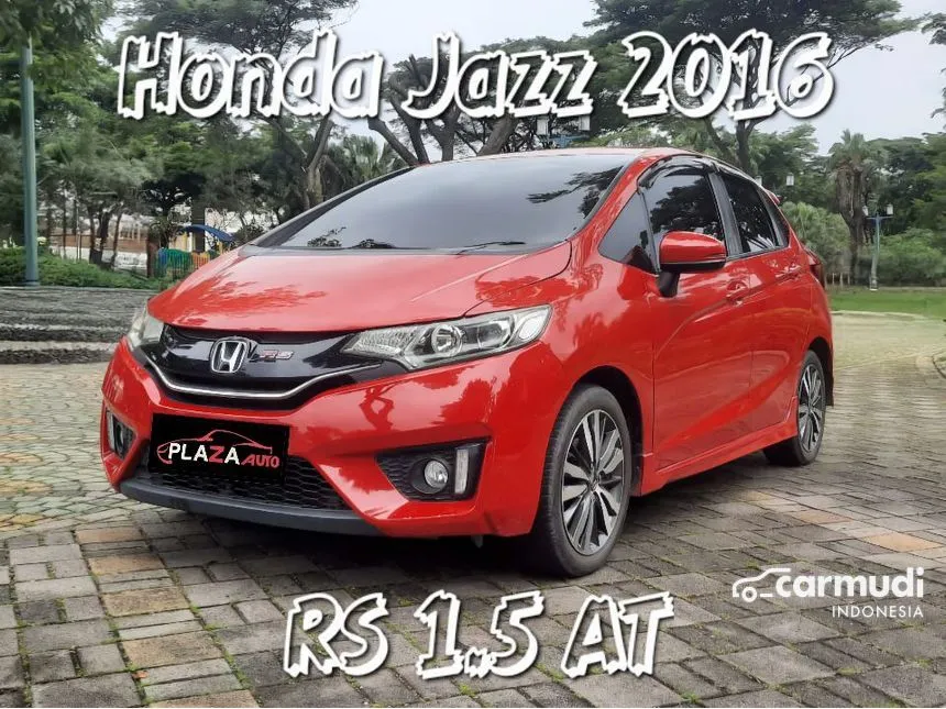 Jual Mobil Honda Jazz 2016 RS 1.5 di Banten Automatic Hatchback Merah Rp 175.000.000