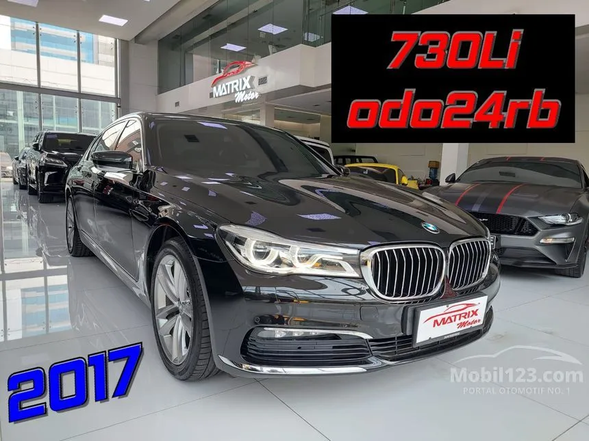 Jual Mobil BMW 730Li 2017 2.0 di DKI Jakarta Automatic Sedan Hitam Rp 750.000.000