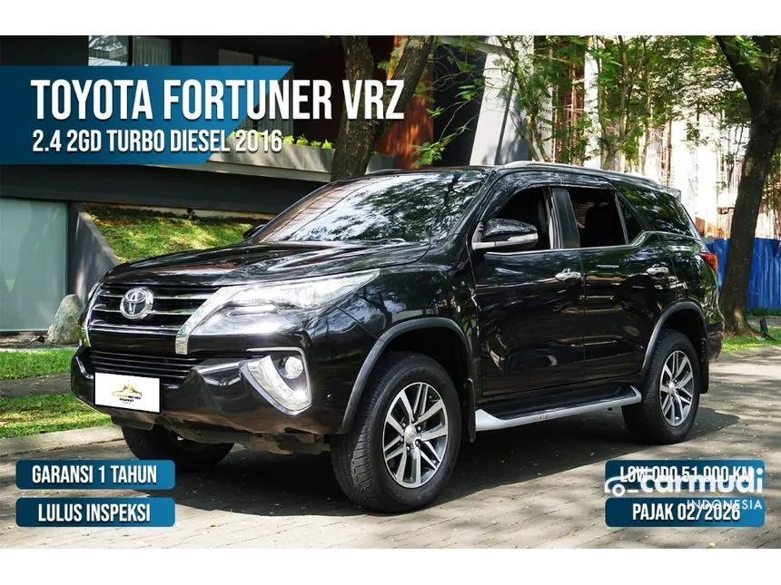 2016 Toyota Fortuner VRZ 4X2 SUV