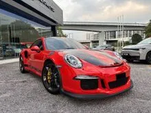 2015 Porsche Malaysia Warranty 911 4.0 GT3 RS 23k Km