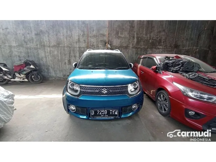 Jual Mobil Suzuki Ignis 2019 GX 1.2 di DKI Jakarta Manual Hatchback Biru Rp 121.000.000