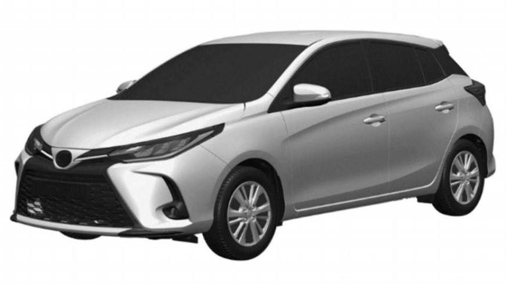  Toyota  Yaris Facelift 2021  Bocor Ini Penampakannya 
