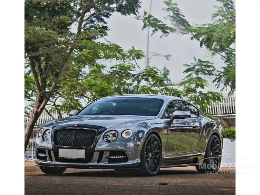 Jual Mobil Bentley Continental GT 2013 W12 6.0 di DKI Jakarta Automatic Coupe Abu