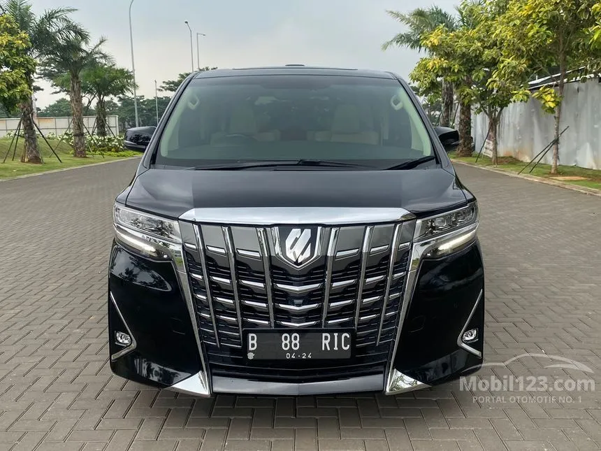 Jual Mobil Toyota Alphard 2019 G 2.5 di Banten Automatic Van Wagon Hitam Rp 865.000.000