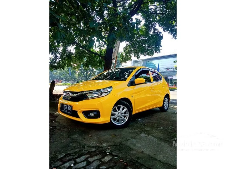 Jual Mobil Honda Brio 2019 Satya E 1.2 di Jawa Barat Automatic Hatchback Kuning Rp 157.000.000