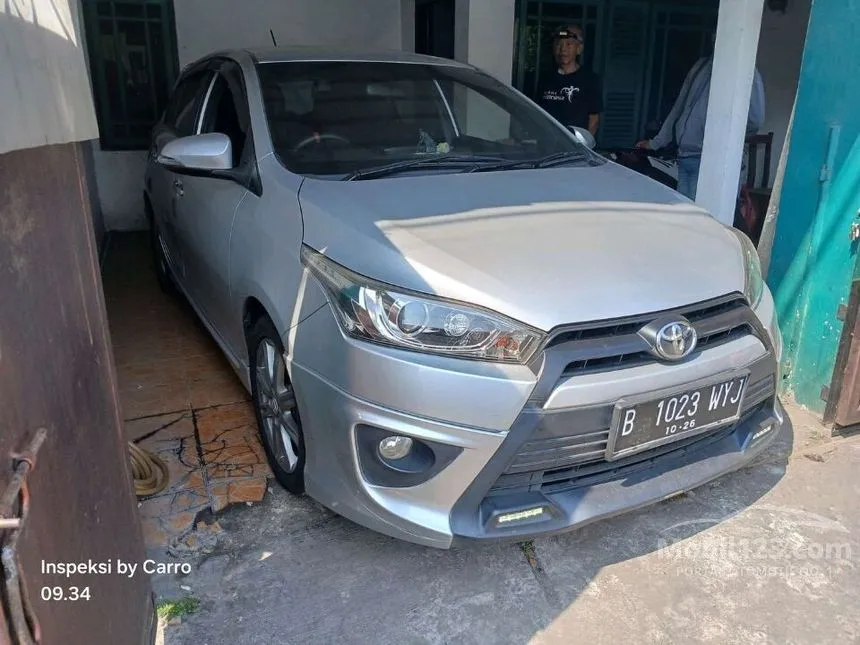Jual Mobil Toyota Yaris 2016 TRD Sportivo 1.5 di Jawa Barat Manual Hatchback Silver Rp 149.000.000