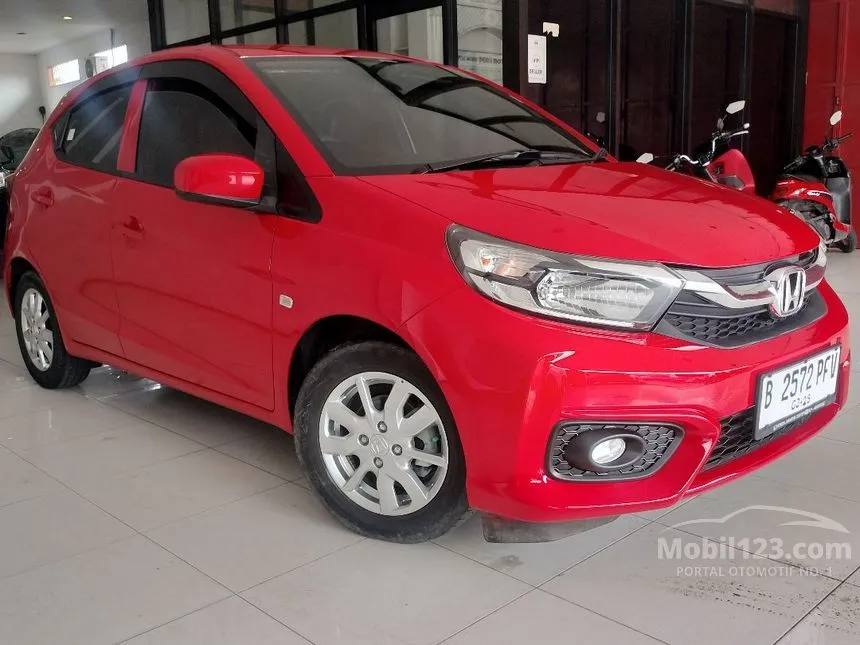 Jual Mobil Honda Brio 2019 Satya E 1.2 di Jawa Barat Automatic Hatchback Merah Rp 142.000.000