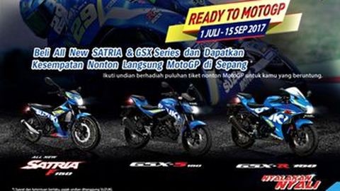 Suzuki Gelar Program Nonton MotoGP Malaysia 2017
