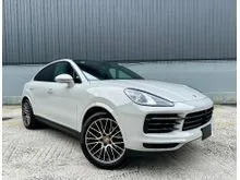 2022 Porsche Cayenne 3.0 V6 COUPE PDLS 360 CAM PLATINUM EDITION SPORT EXHAUST AMBIENT LIGHT GRADE 5A JAPAN 13K+ MILEAGE UNREG