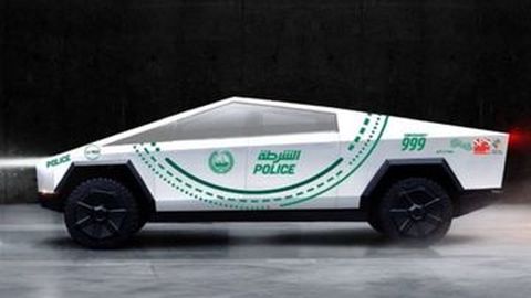 Tesla Cybertruck akan Perkuat Kepolisian Dubai