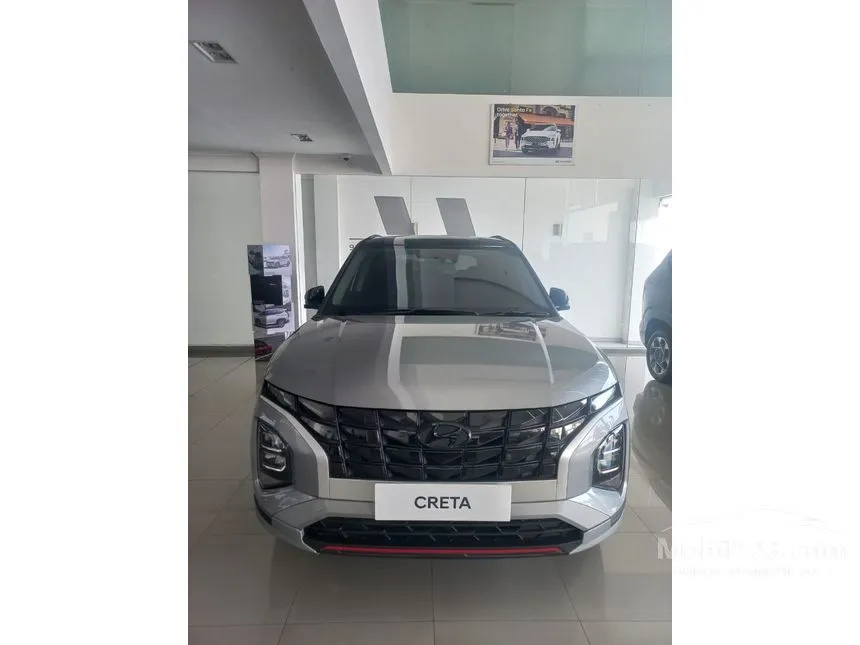 Jual Mobil Hyundai Creta 2024 Prime 1.5 di Banten Automatic SUV Merah Rp 352.000.000