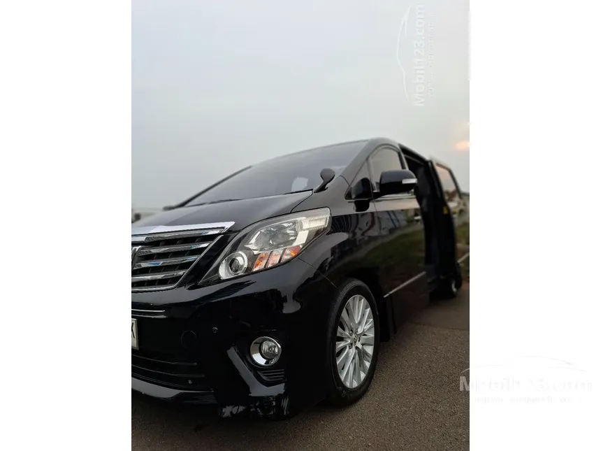 Jual Mobil Toyota Alphard 2012 SC 2.4 di DKI Jakarta Automatic MPV Hitam Rp 282.000.000