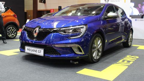 Renault Megane GT On Display At 2017 MAI Malaysia Autoshow
