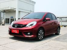 Honda Brio RS Cvt 1.2 AT 2016 Merah Tangan Pertama Pajak Panjang Low KM 14ribu Record TDP MURAH SIAP NEGO