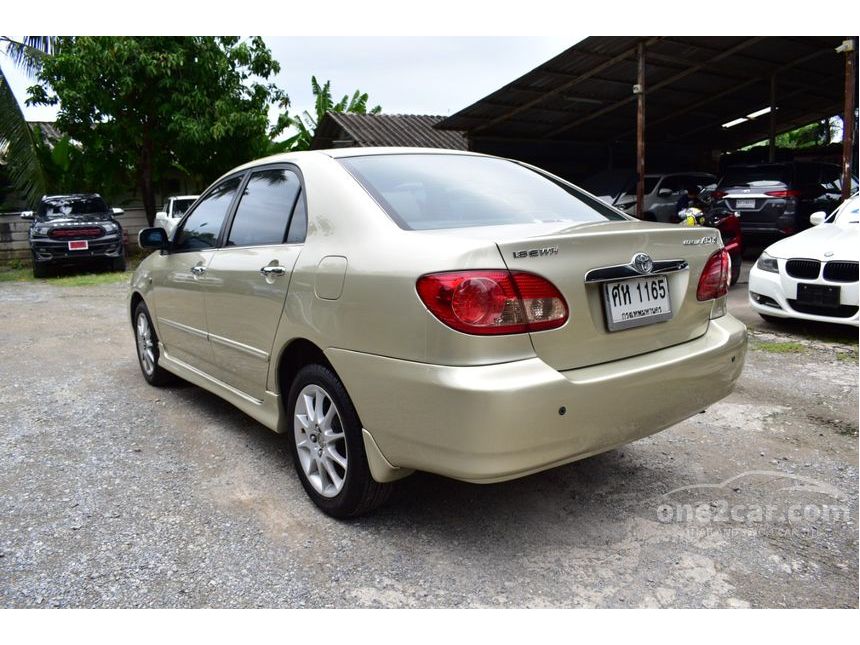 Toyota Corolla Altis 2004 E 1.8 in กรุงเทพและปริมณฑล Automatic Sedan สี ...