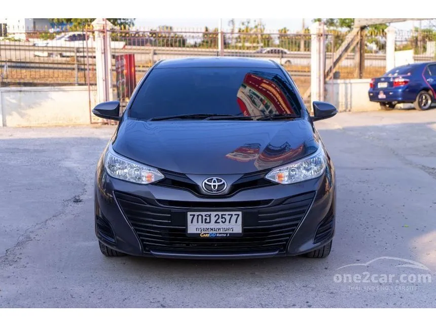 Black Fog Lamp Cover Set With Spot Light – Fits Toyota Yaris Ative Sedan 2017-2018, ABS Plastic