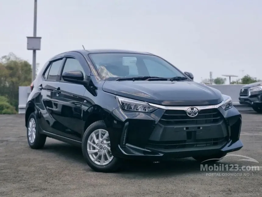 Jual Mobil Toyota Agya 2024 G 1.2 di Jawa Timur Automatic Hatchback Hitam Rp 165.343.000