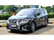 2014 Nissan Elgrand 2.5 Highway Star MPV hitam dp 75 jt saja service record cash kredit proses bisa dibantu ktp daerah bisa dibantu