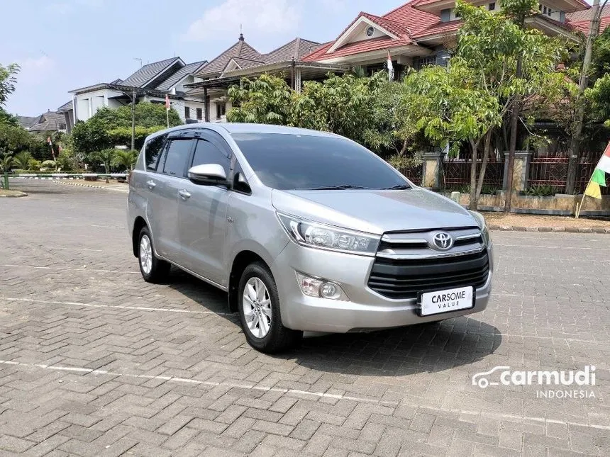Jual Mobil Toyota Kijang Innova 2018 G 2.0 di Banten Automatic MPV Silver Rp 238.000.000