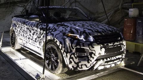 Topless 2015 Range Rover Evoque Convertible Uncovered In Official Spy Video
